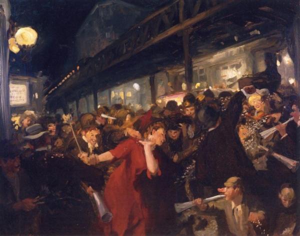 Election Night by John Sloan