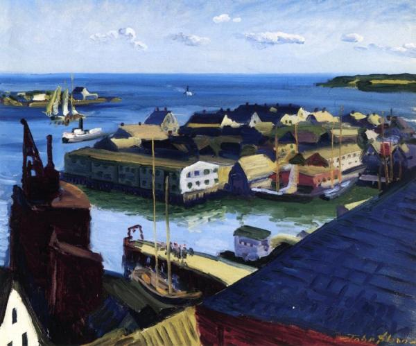 Fishing Port, Gloucester by John Sloan