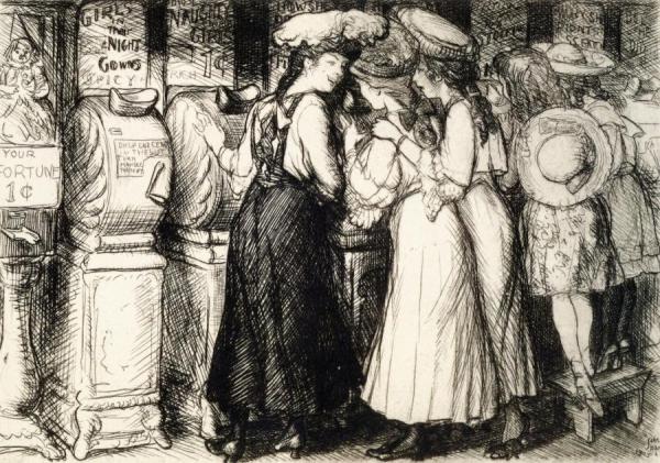Fun, One Cent by John Sloan