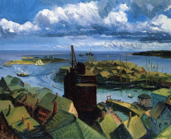 Gloucester Harbor by John Sloan