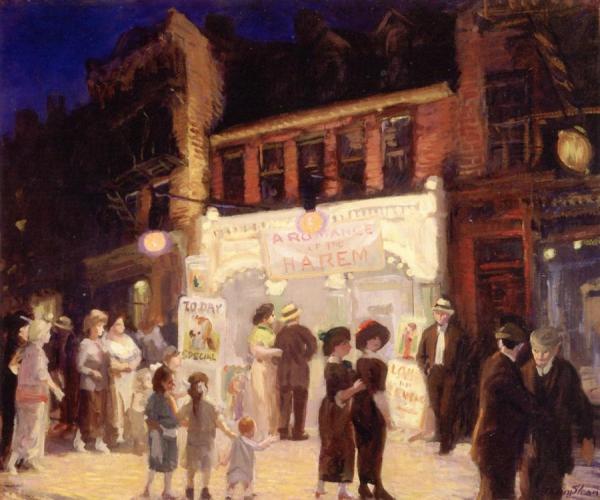 Movies by John Sloan Oil Painting Reproductions