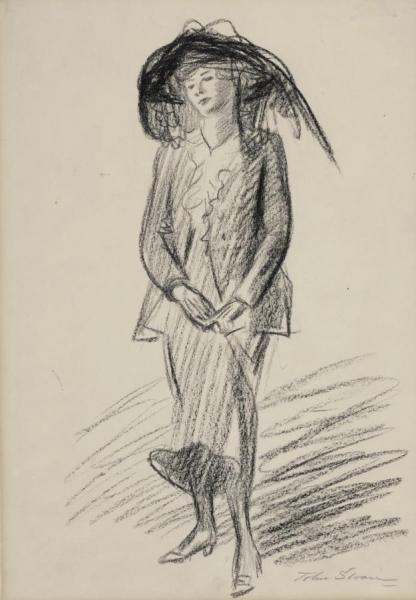 Picture Hat by John Sloan