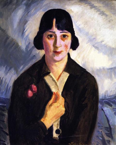 Quaker Nell (helen M. Taylor) by John Sloan