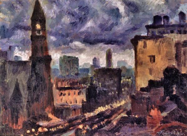 John Sloan Sixth Avenue