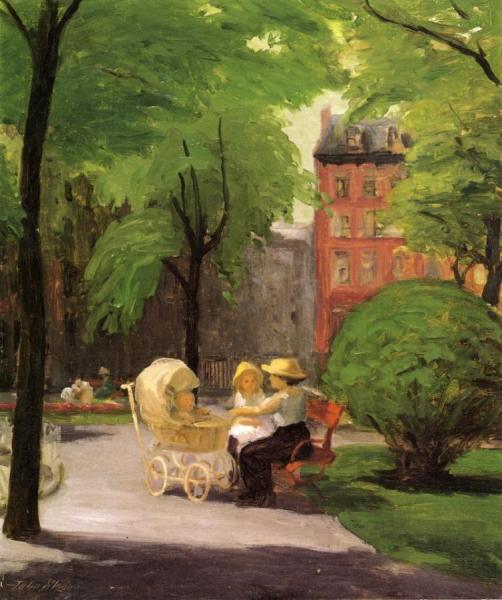 John Sloan Spring, Grammercy Park