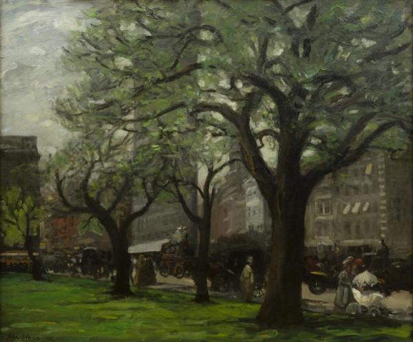 Spring, Madison Square, 1905-1906 by John Sloan