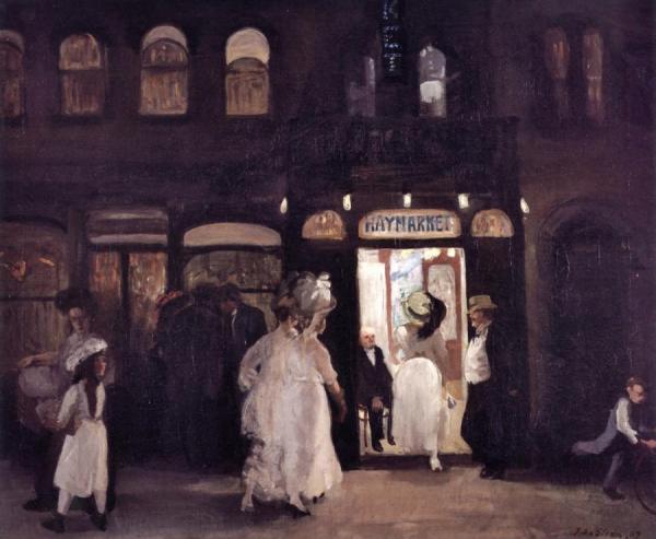 The Haymarket by John Sloan Oil Painting Reproductions