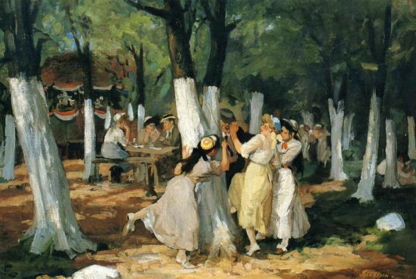 John Sloan The Picnic Grounds