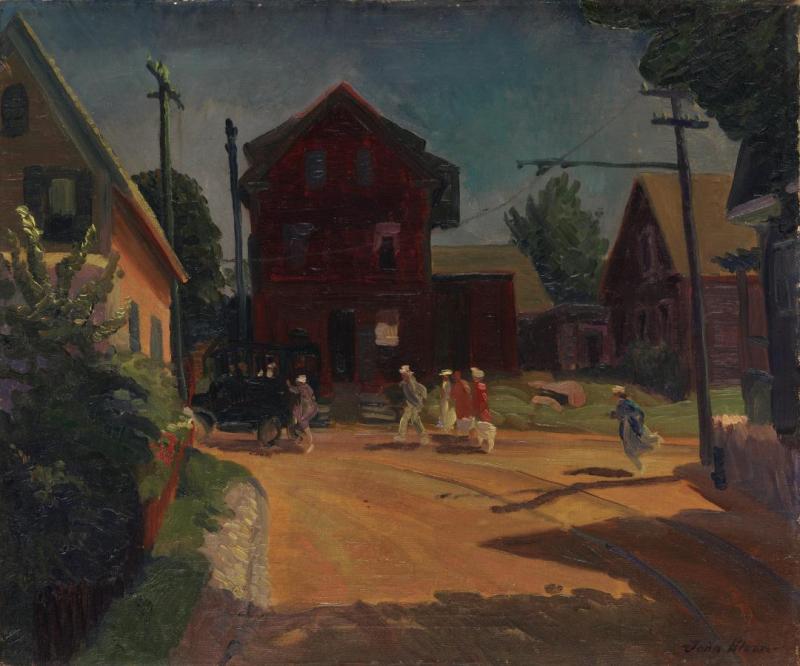 The Jitney, 1915 by John Sloan