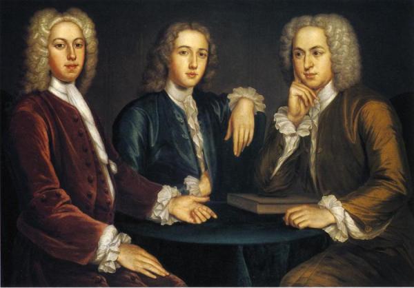 John Smibert Daniel, Peter, And Andrew Oliver
