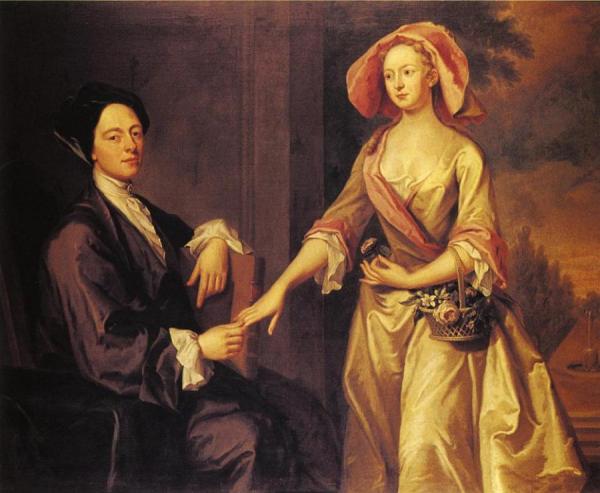 Sir Archibald And Lady Grant by John Smibert