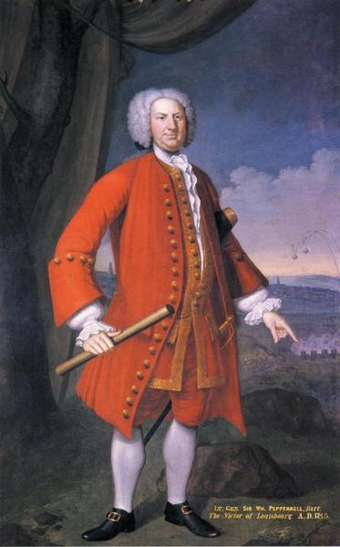 Sir William Pepperrell by John Smibert