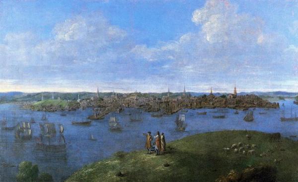 View Of Boston by John Smibert