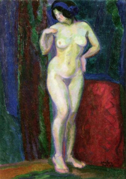 Standing Nude by John Sten