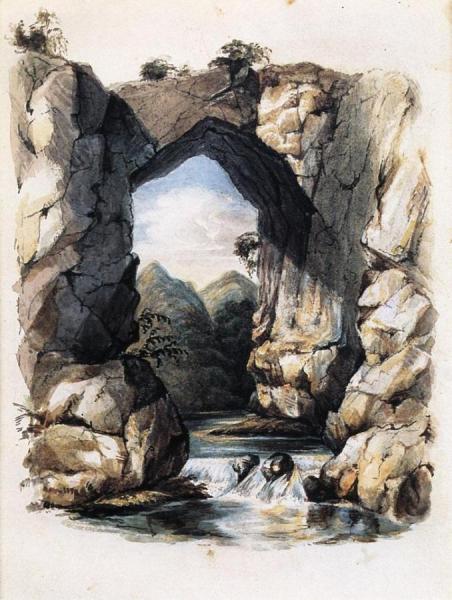 Natural Bridge, Virginia by John T. Bowen