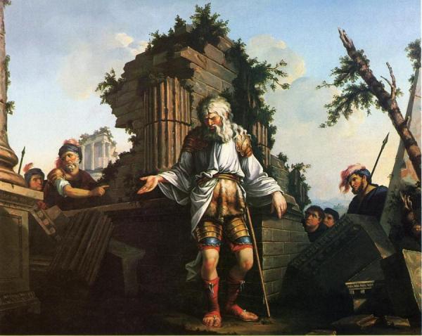 Belesarius by John Trumbull Oil Painting Reproductions