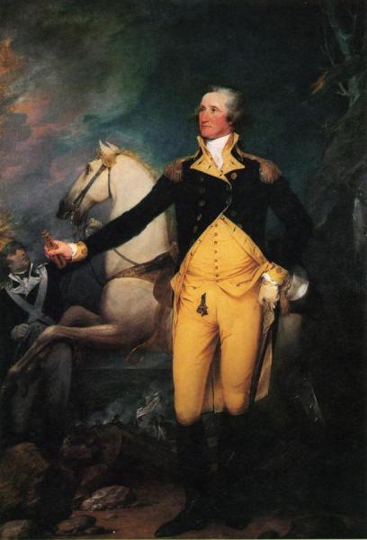 George Washington Before The Battle Of Trenton by John Trumbull