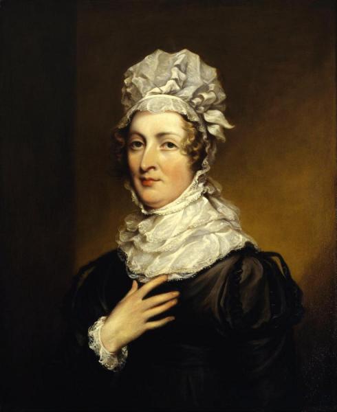 Portrait Of Mrs. John Trumbull by John Trumbull