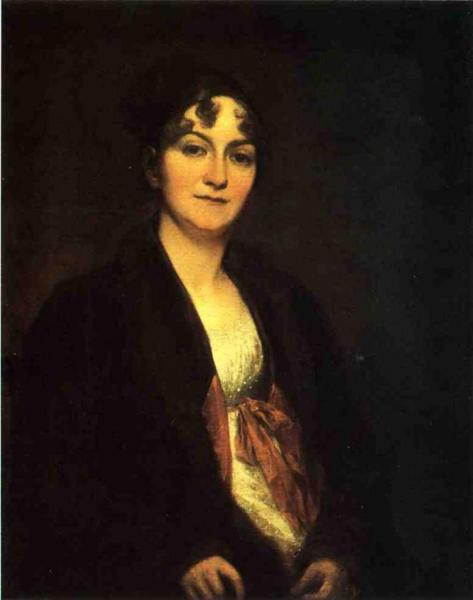Sarah Elizabeth Rogers Hopkins by John Trumbull