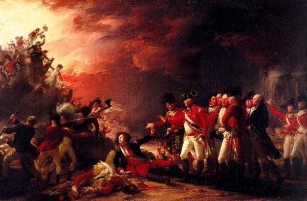 The Sortie Made By The Garrison Of Gilbraltar by John Trumbull