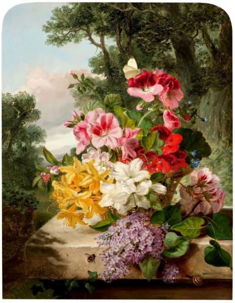 John Wainwright Floral Still Life