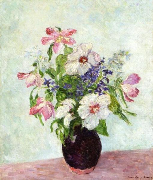 Floral Still Life by John Wells James