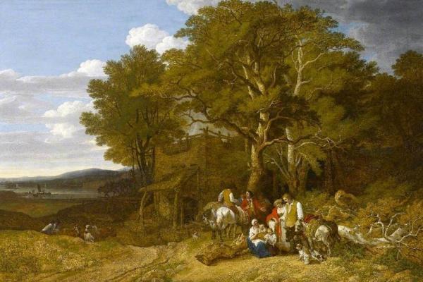 The Old Lime Kilns Near Topsham On The Exe, Devon by John White Abbott
