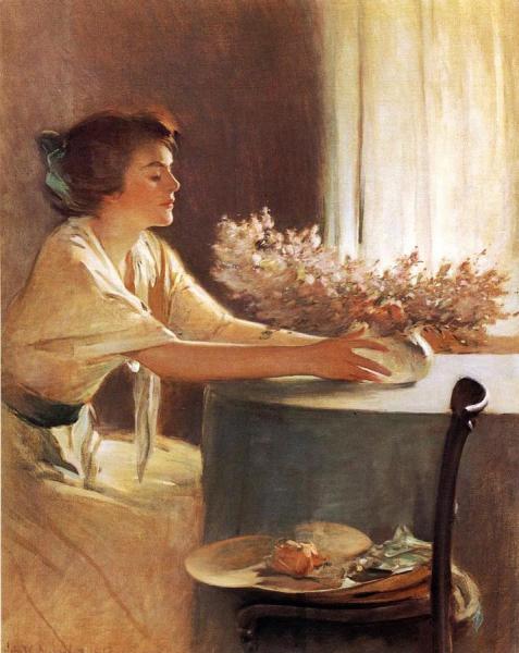 A Meadow Flower by John White Alexander