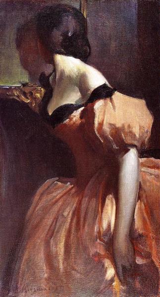Fancy Dress by John White Alexander Oil Painting Reproductions