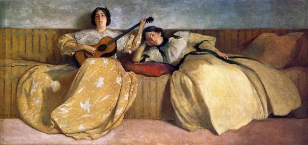 Panel For Music Room by John White Alexander