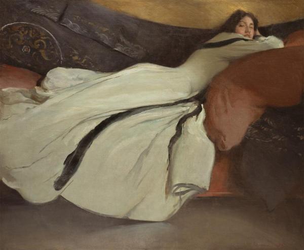 Repose,1895 by John White Alexander