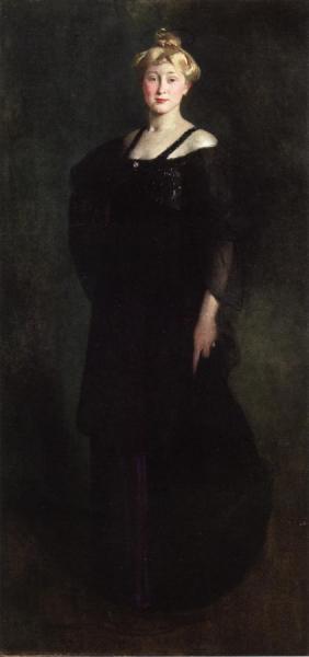 Woman In Black by John White Alexander