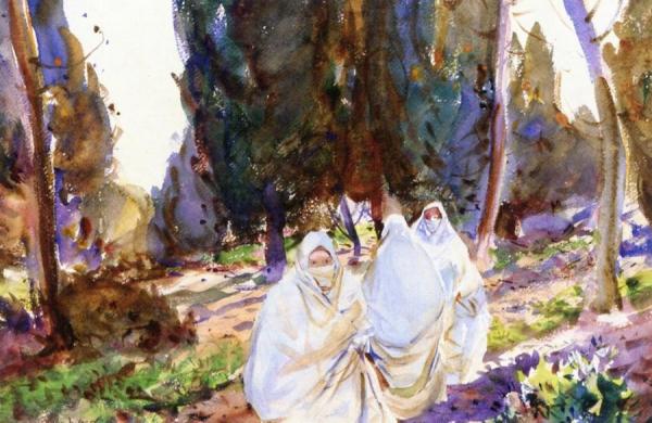Bedouin Women by John Whorf Oil Painting Reproductions