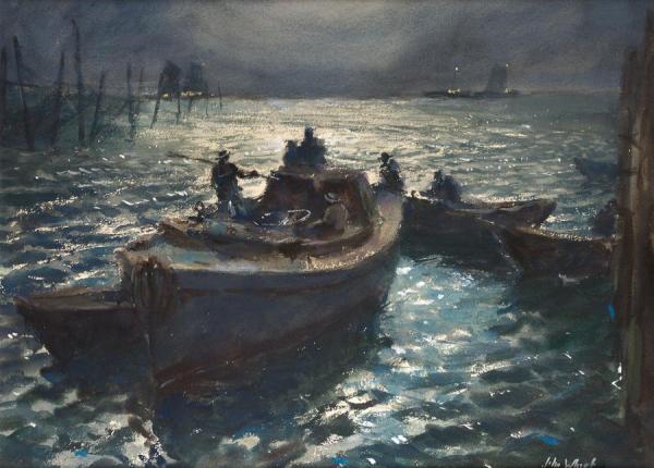 John Whorf Fisherman's Moon