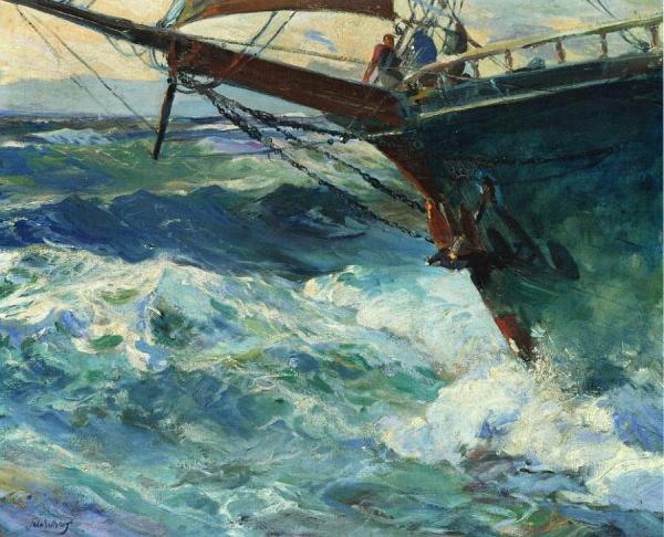 Sailing by John Whorf Oil Painting Reproductions