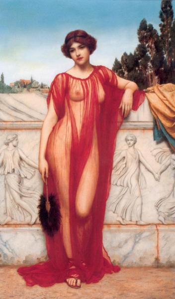 Athenais by John William Godward Oil Painting Reproductions