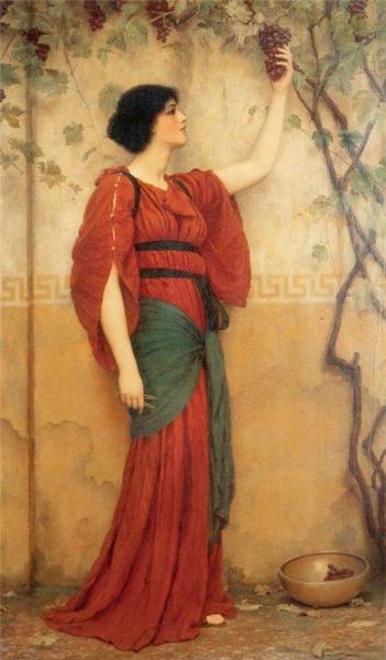 Autumn by John William Godward Oil Painting Reproductions