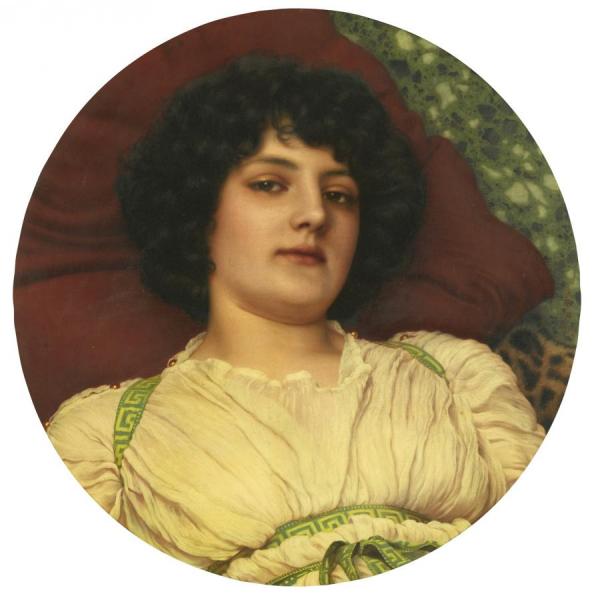 Byrsina by John William Godward