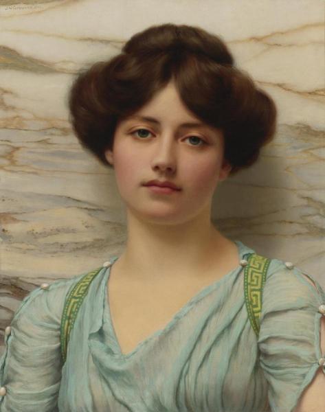 Carina by John William Godward