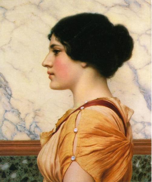 Cassotis by John William Godward Oil Painting Reproductions