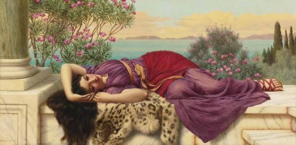 John William Godward Dolce Far Niente I