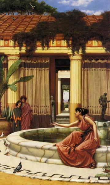 Innocent Amusements by John William Godward