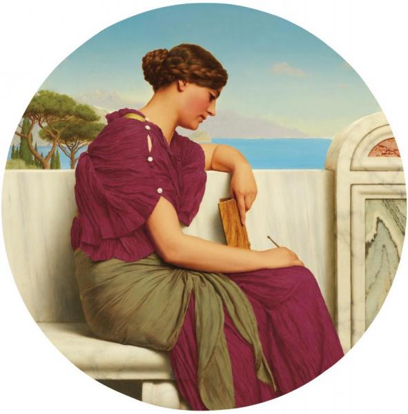 The Answer by John William Godward