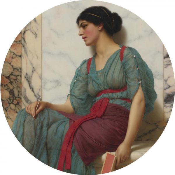John William Godward The Love Letter