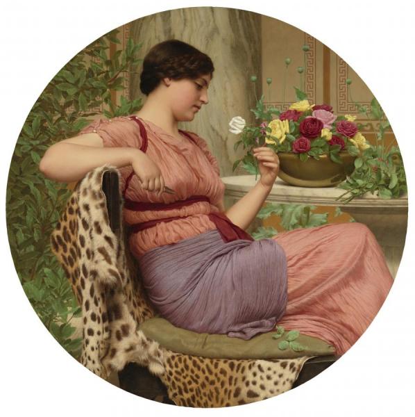 The Time Of Roses by John William Godward