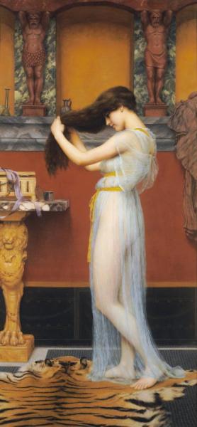 The Toilet by John William Godward Oil Painting Reproductions