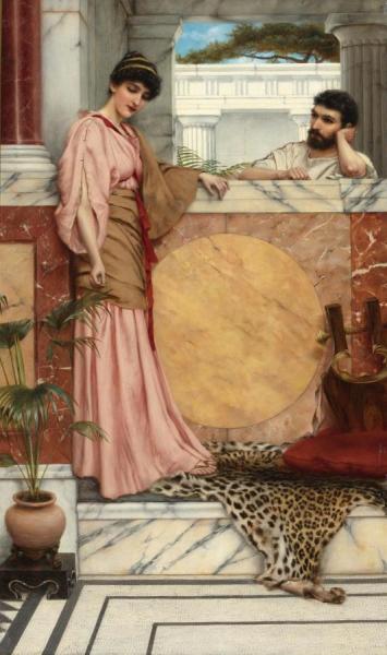 Waiting For An Answer by John William Godward