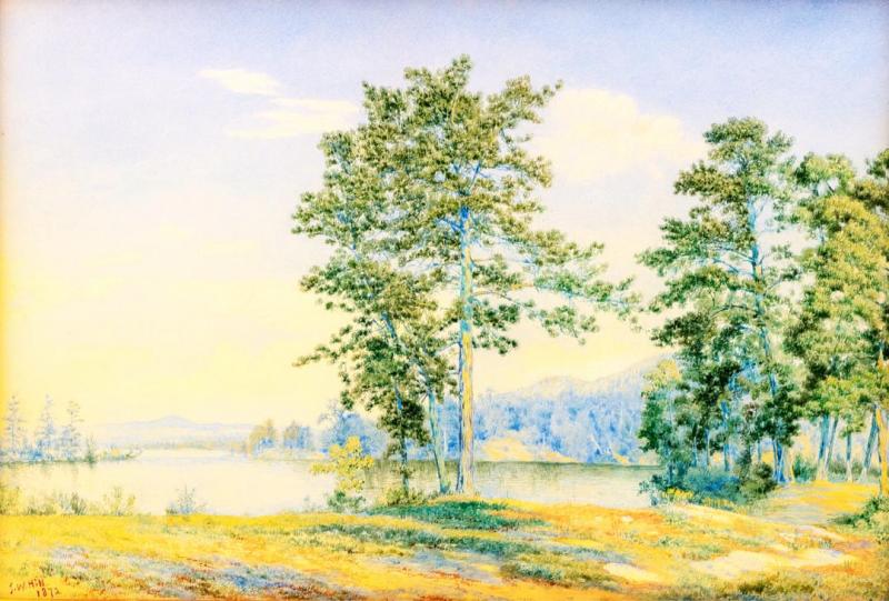 View Looking North Toward High Tor by John William Hill