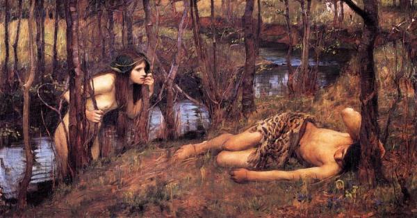 A Naiad by John William Waterhouse