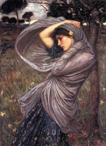 Boreas by John William Waterhouse
